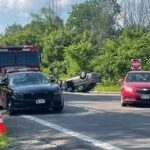 Crews respond to rollover crash on State Route 11