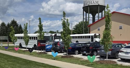 5 memorial trees planted in honor of children killed in YNOT crash
