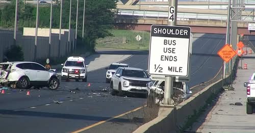 I-55 crash leaves 2 dead, closes highway for hours near Lemont