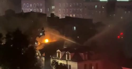 Firefighter badly injured, 13 others hurt in Bronx fire