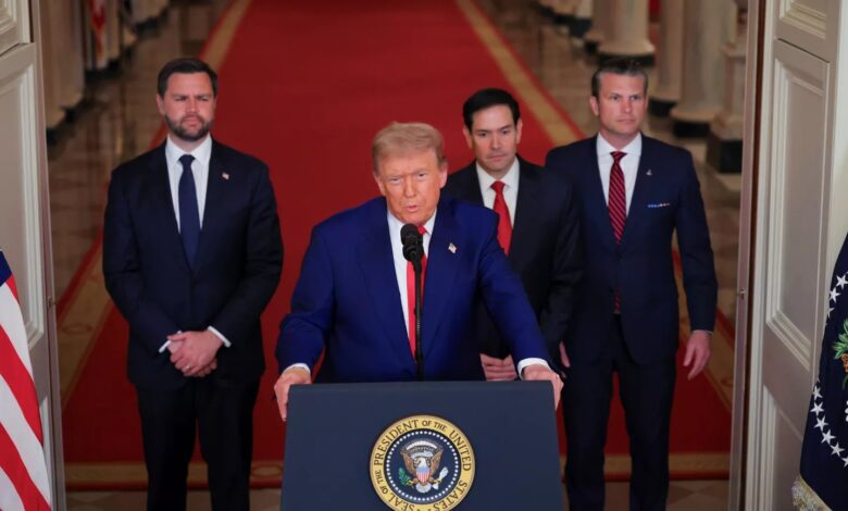 Trump claims US ‘obliterated’ Iran’s nuclear sites as Tehran warns of consequences