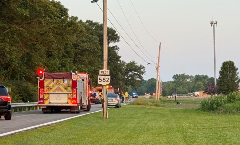 Motorcyclist dies in Wood County after hitting deer, being struck by another vehicle